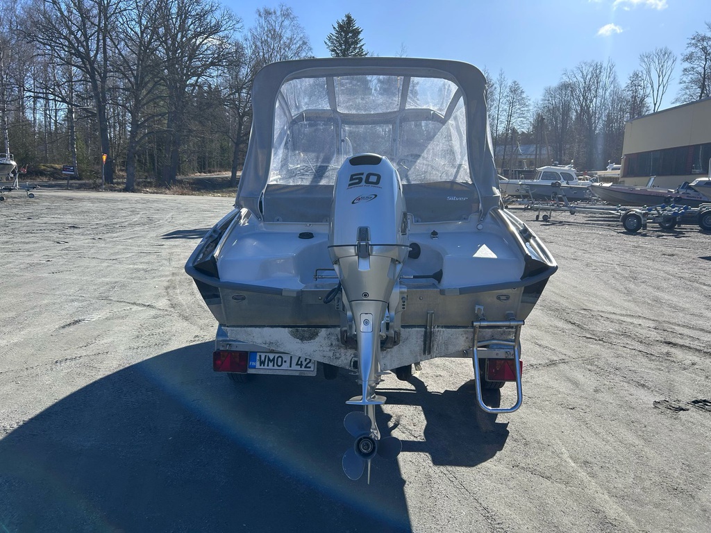 Silver Fox 485 + Honda BF50
