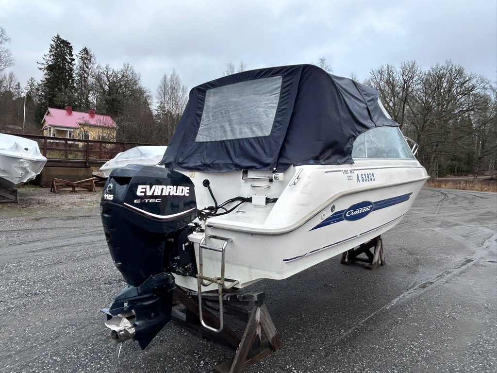 Cresent T-Rex V 23 + Evinrude 115