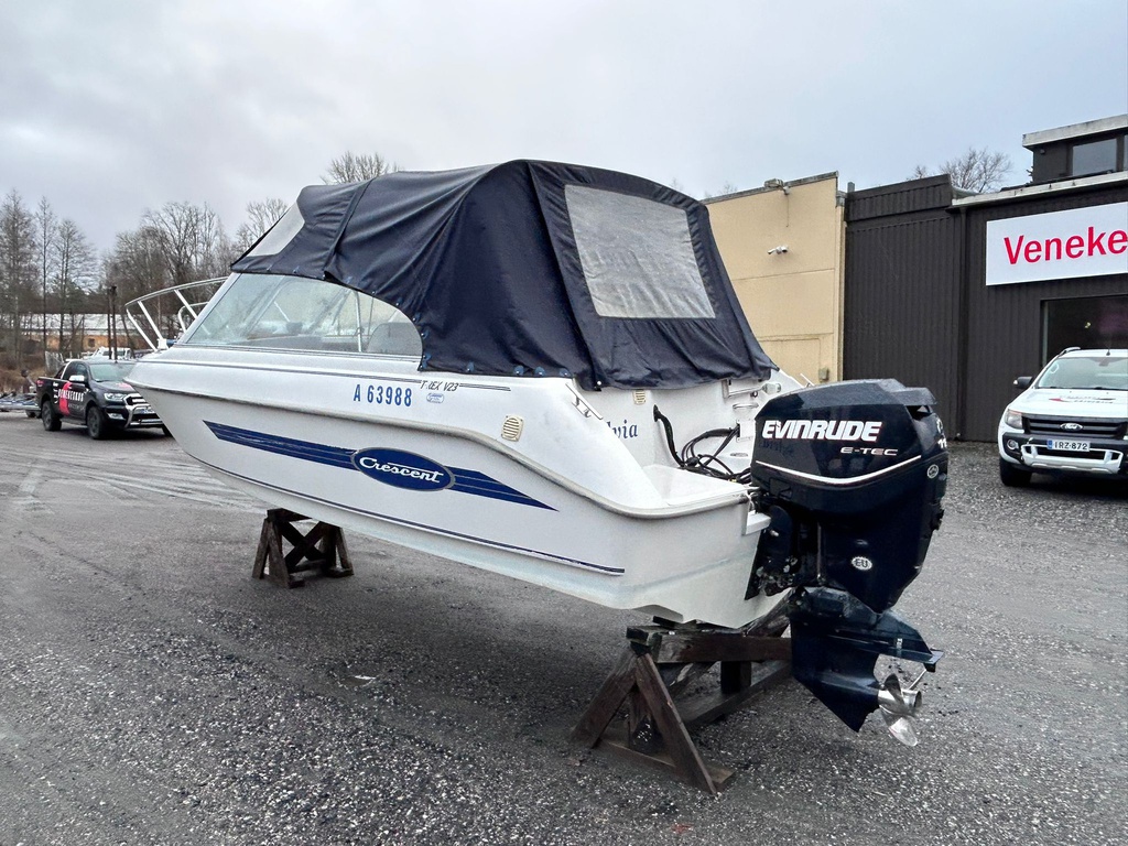 Cresent T-Rex V 23 + Evinrude 115